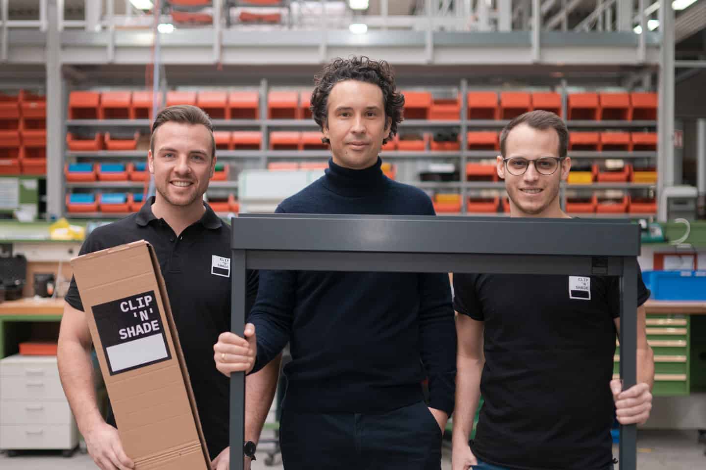 De oprichters van CLIP`N`SHADE