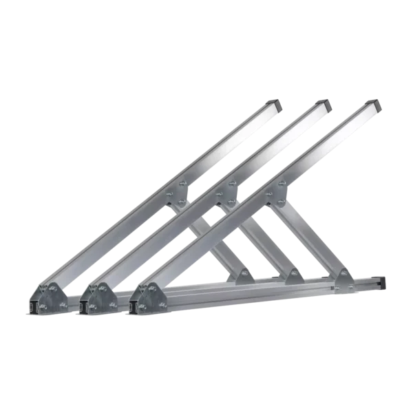 Montageset voor balkoncentrale voor tuin, plat dak en muur.