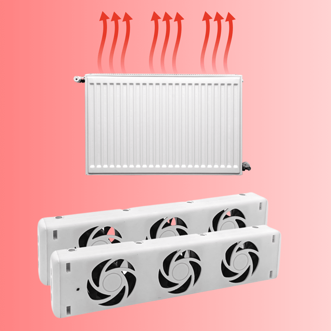 Radiatorventilator voor efficiëntere verwarming