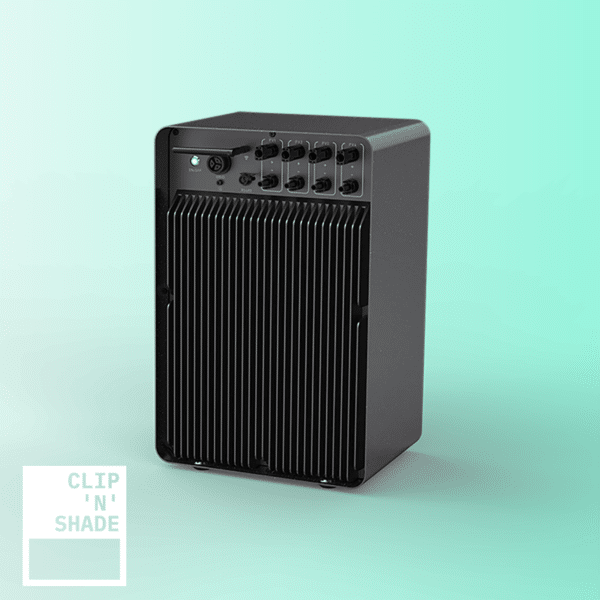 Marstek Jupiter-C opslagsysteem met geïntegreerde 800W omvormer - achteraanzicht